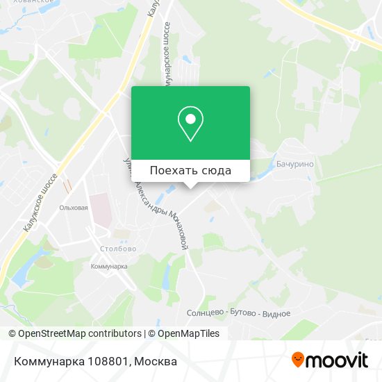 Карта Коммунарка 108801