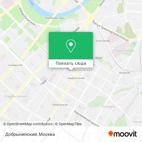 Карта Добрынинский
