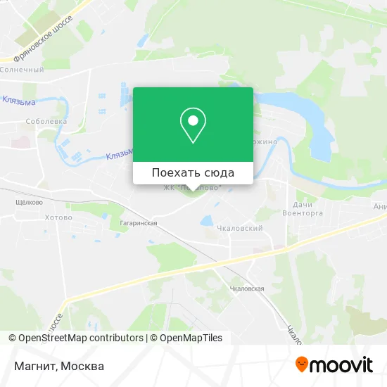 Карта Магнит