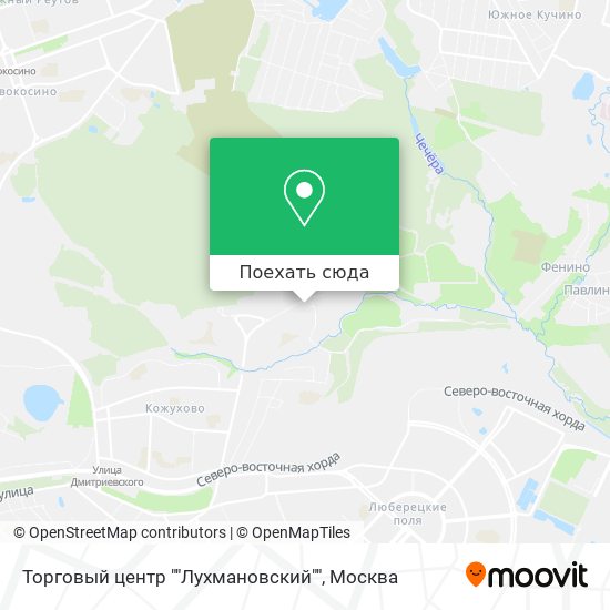 Карта Торговый центр ""Лухмановский""