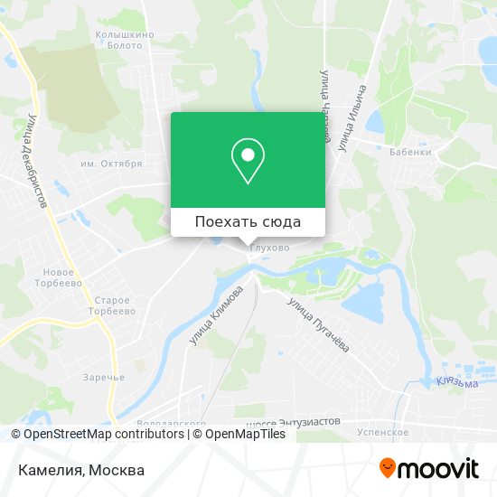 Карта Камелия
