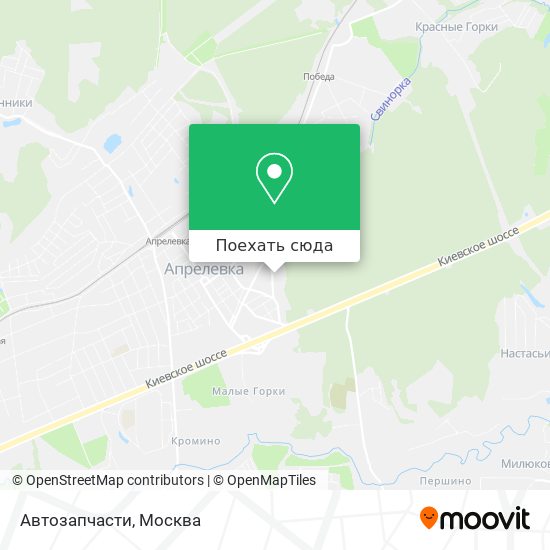 Карта Автозапчасти
