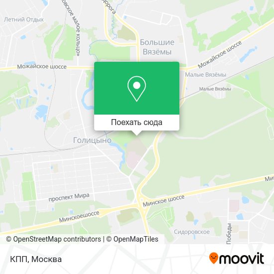 Карта КПП