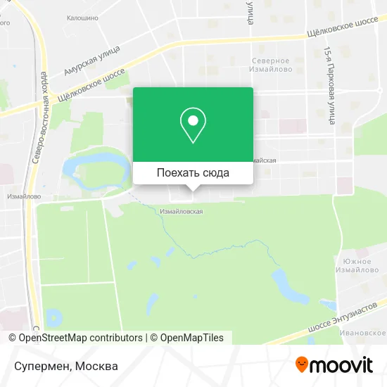 Карта Супермен