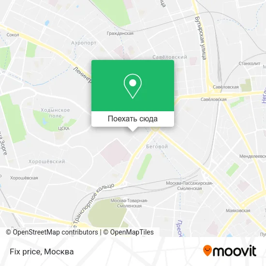 Карта Fix price