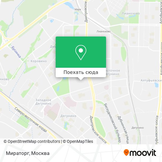 Карта Мираторг