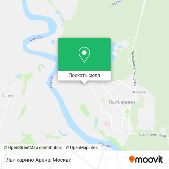 Карта Лыткарино Арена