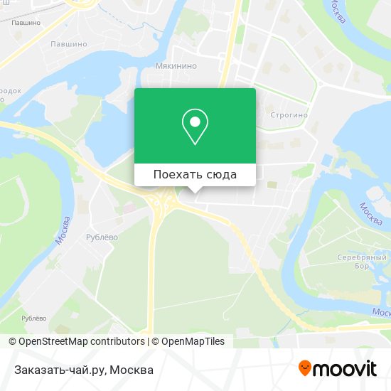 Карта Заказать-чай.ру