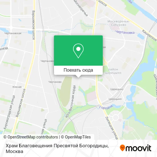 Карта Храм Благовещения Пресвятой Богородицы