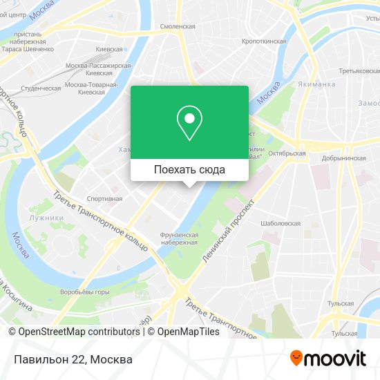 Карта Павильон 22