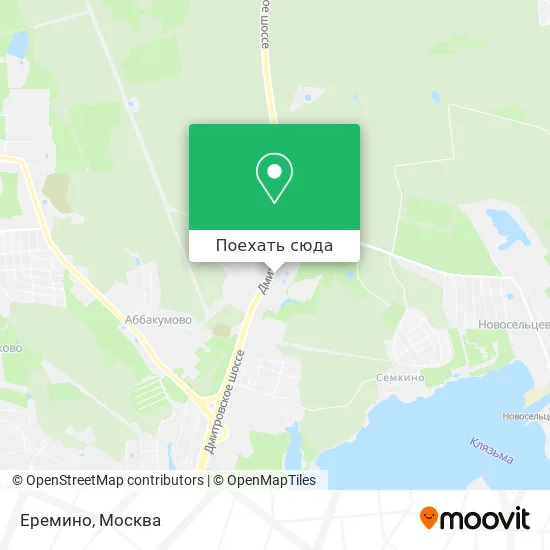 Карта Еремино