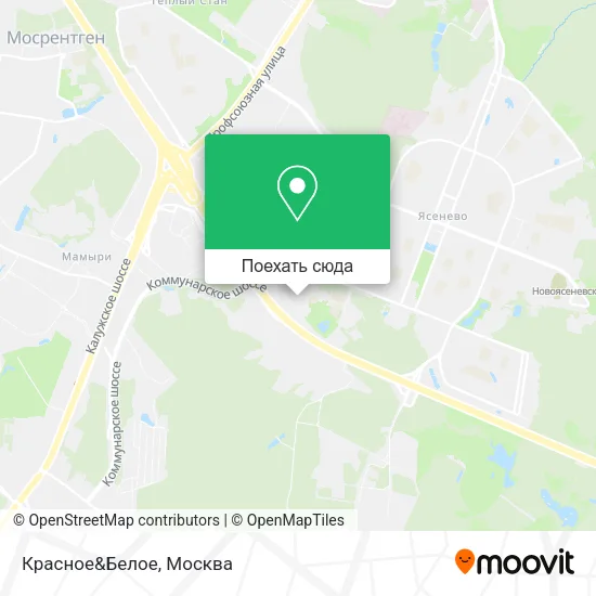 Карта Красное&Белое