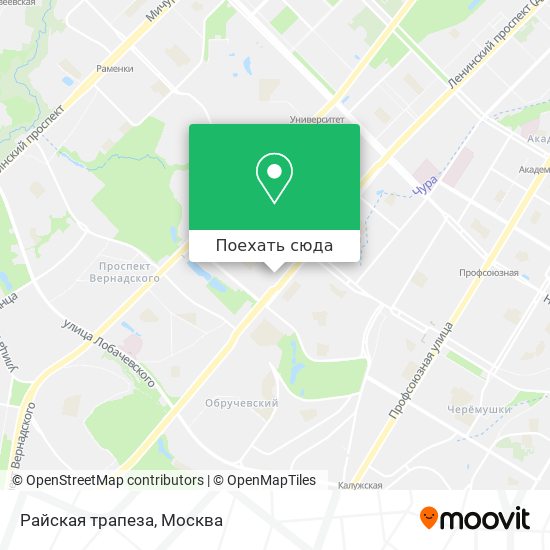 Карта Райская трапеза
