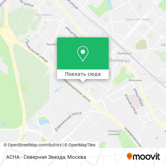 Карта АСНА - Северная Звезда