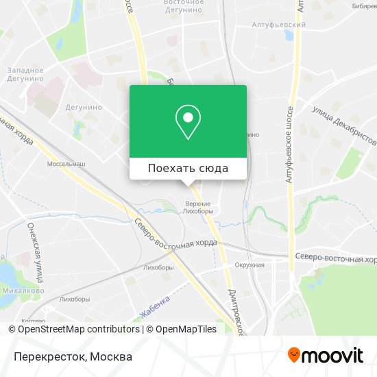 Карта Перекресток