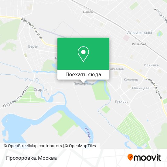 Карта Прохоровка