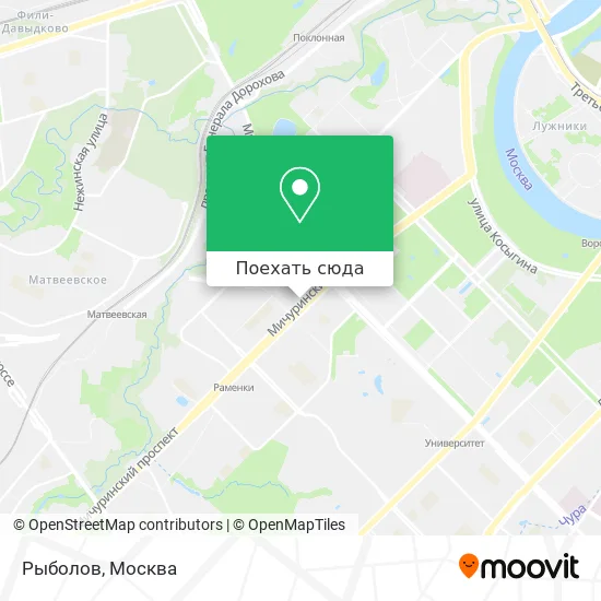 Карта Рыболов