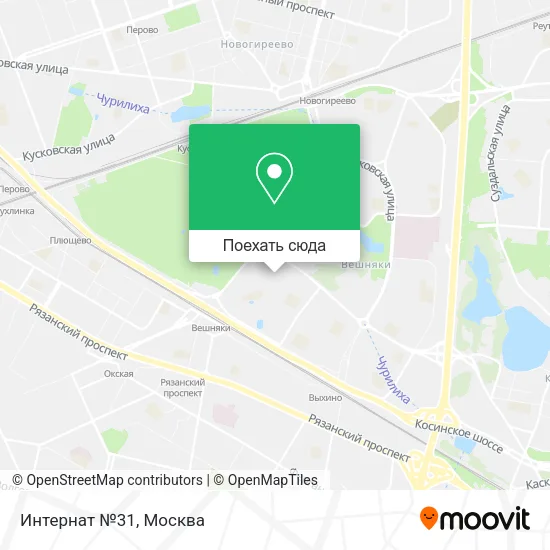 Карта Интернат №31