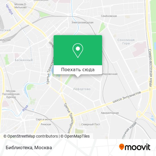 Карта Библиотека