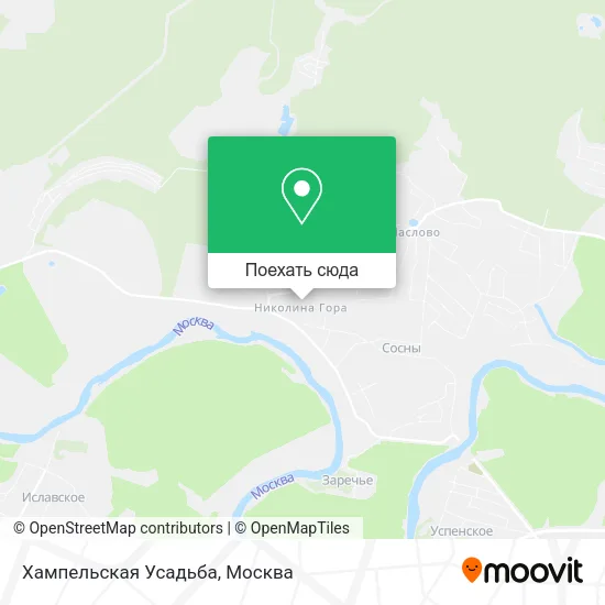 Карта Хампельская Усадьба