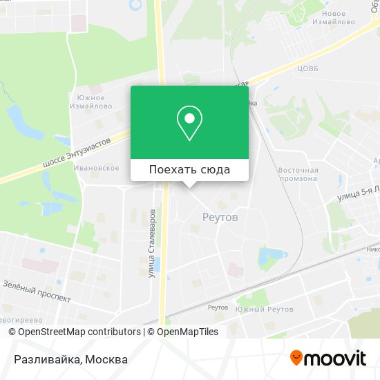 Карта Разливайка