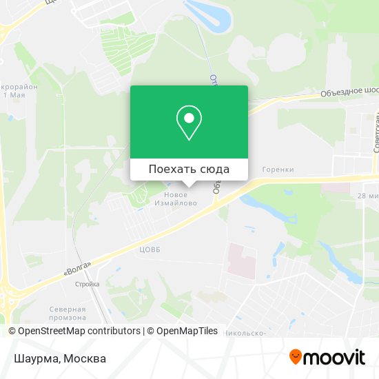 Карта Шаурма