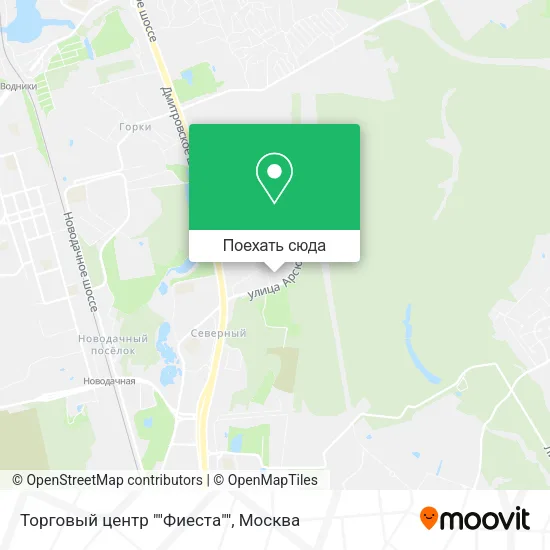 Карта Торговый центр ""Фиеста""