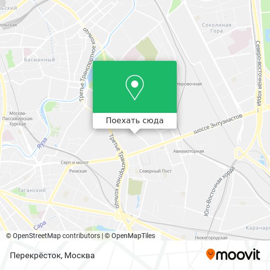 Карта Перекрёсток