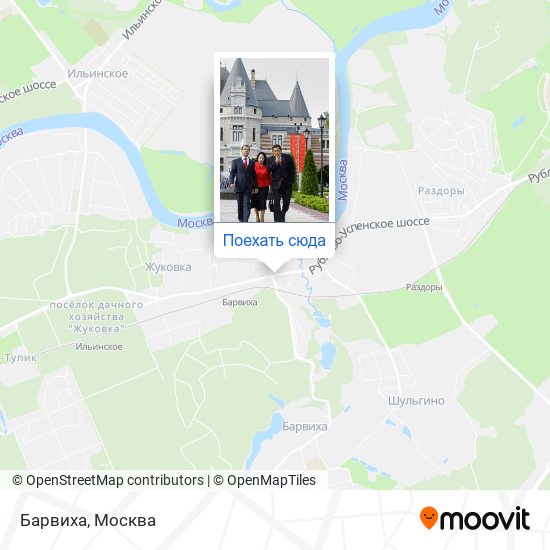 Карта Барвиха