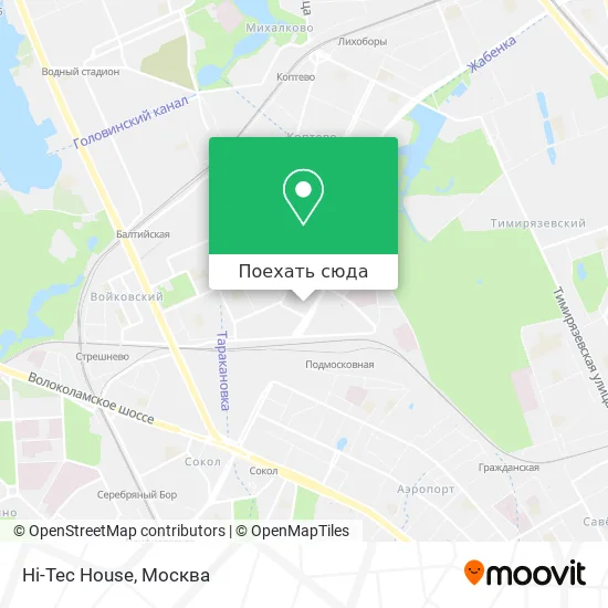 Карта Hi-Tec House