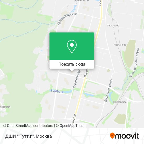 Карта ДШИ ""Тутти""