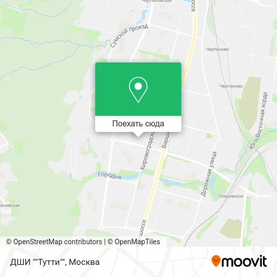 Карта ДШИ ""Тутти""
