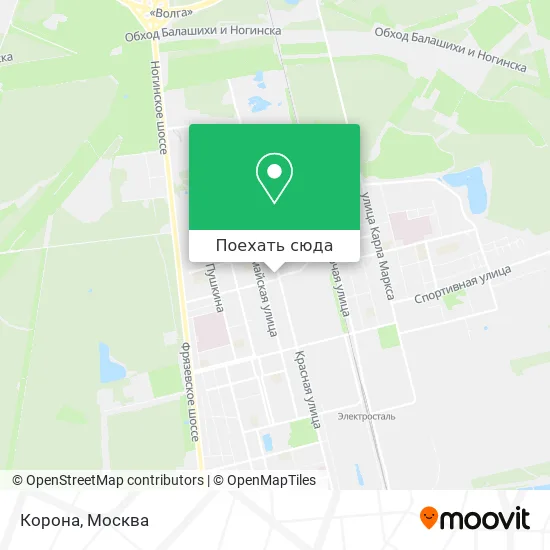 Карта Корона