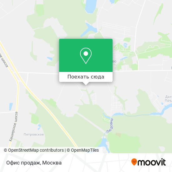 Карта Офис продаж