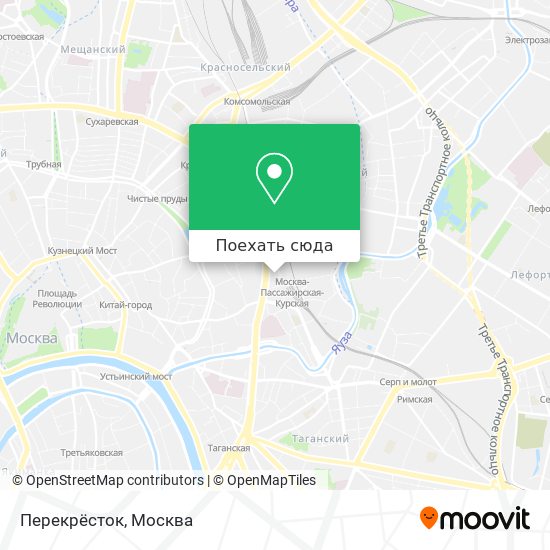 Карта Перекрёсток