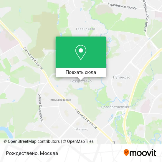 Карта Рождествено
