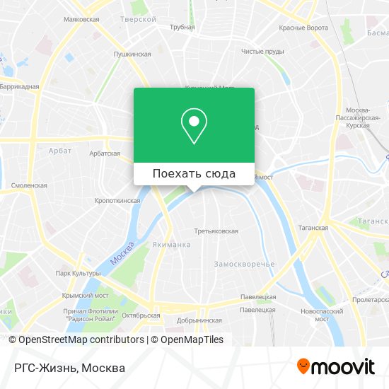 Карта РГС-Жизнь