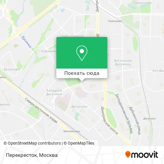 Карта Перекресток