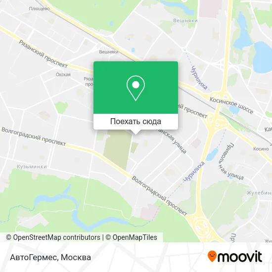 Карта АвтоГермес