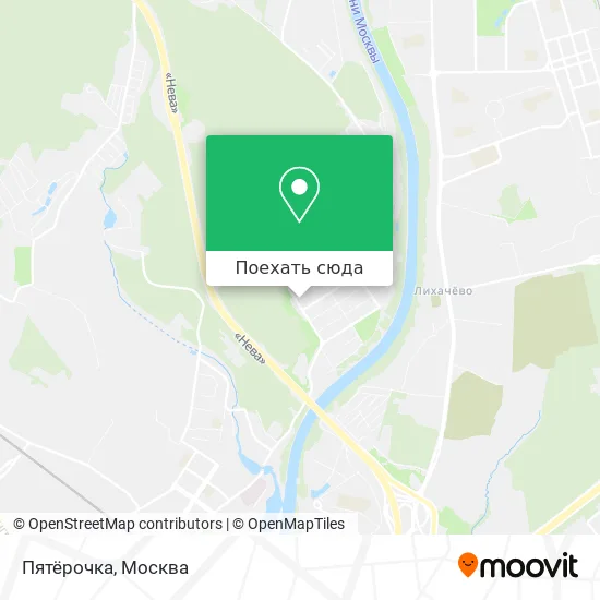 Карта Пятёрочка