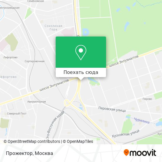 Карта Прожектор