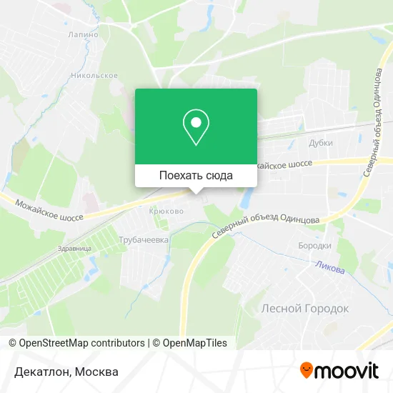 Карта Декатлон