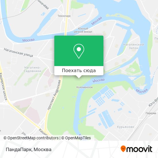 Карта ПандаПарк