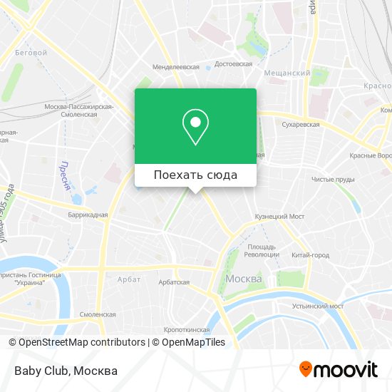 Карта Baby Club