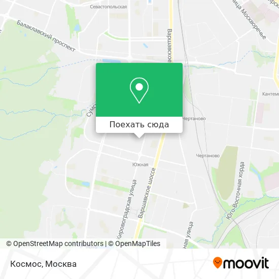 Карта Космос