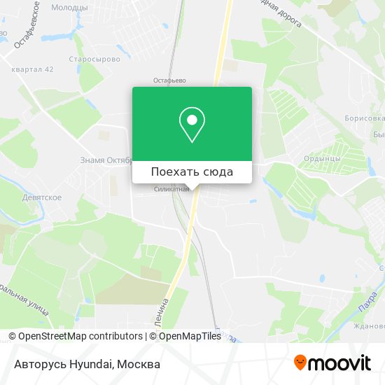 Карта Авторусь Hyundai