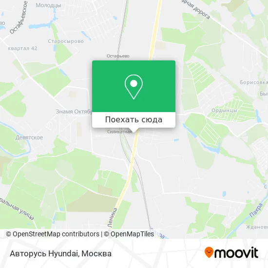 Карта Авторусь Hyundai