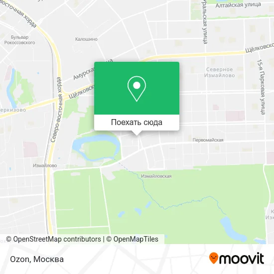 Карта Ozon