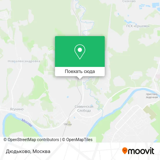 Карта Дюдьково
