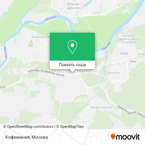 Карта Кофемания
